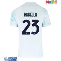 Inter Milan Nicolo Barella #23 Gostujuci Dres 2025-26 Kratak Rukav